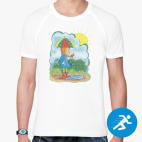 Мужская спортивная футболка