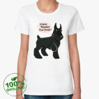 Женская футболка органик