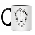 Кружка двухцветная