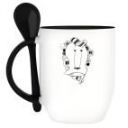 Кружка с ложкой