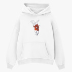 Толстовка худи оверсайз