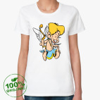 Женская футболка органик