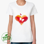 Женская футболка органик