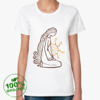 Женская футболка органик