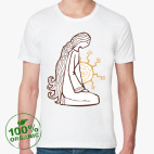 Мужская футболка органик