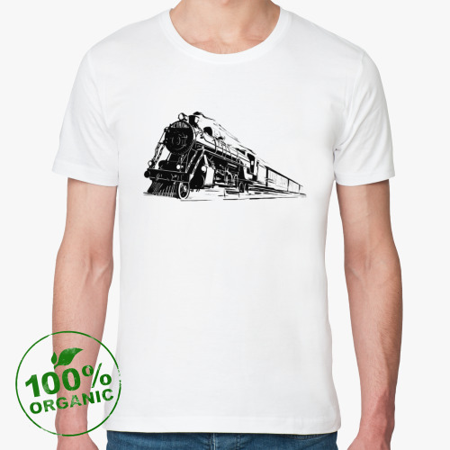 Футболка из органик-хлопка Локомотив И.В. Сталин