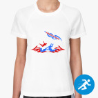 Женская спортивная футболка