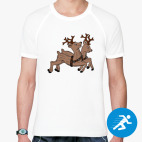 Мужская спортивная футболка