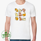 Мужская футболка органик