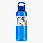 Прозрачная спортивная бутылка