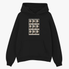 Толстовка худи оверсайз