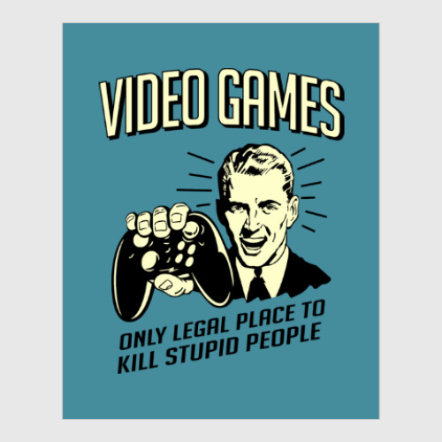 Постер Video Games