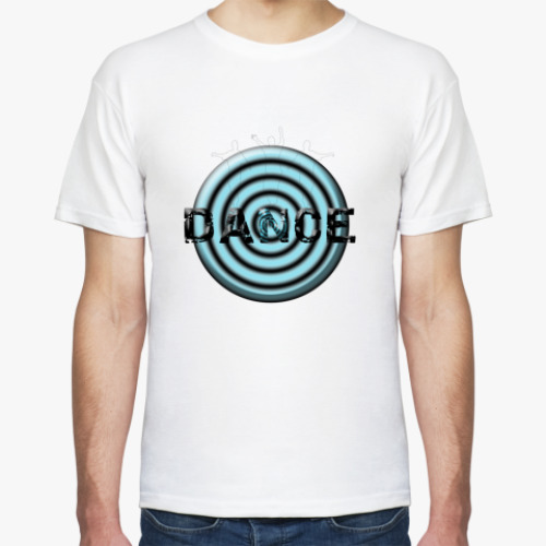 Футболка с принтом DANCE