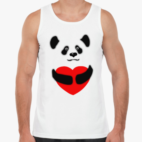 Майка с принтом Панда