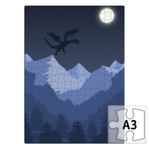 Пазл Дракон