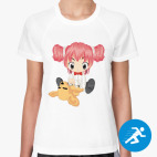 Женская спортивная футболка