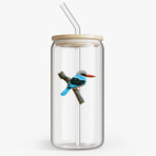 Банка с бамбуковой крышкой