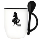 Кружка с ложкой