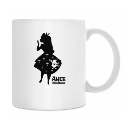 Кружка с принтом Алиса в стране чудес / Alice in Wonderland