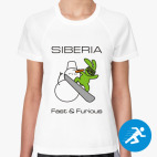 Женская спортивная футболка