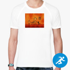 Мужская спортивная футболка