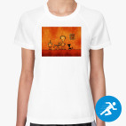 Женская спортивная футболка