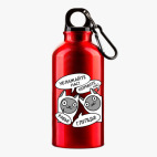 Металлическая бутылка 400 мл UV-DTF