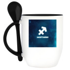 Кружка с ложкой