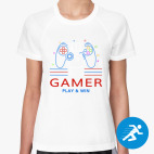 Женская спортивная футболка