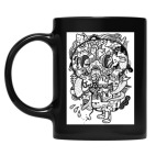 Кружка цветная UV-DTF