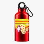 Металлическая бутылка 400 мл UV-DTF