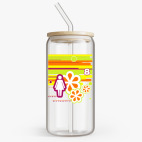 Банка с бамбуковой крышкой