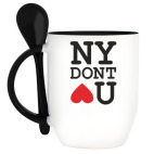 Кружка с ложкой