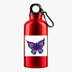 Металлическая бутылка 400 мл UV-DTF