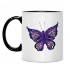 Кружка двухцветная