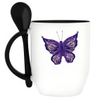 Кружка с ложкой