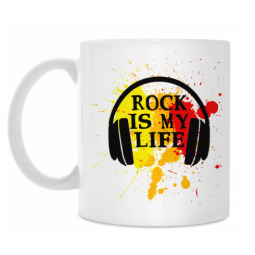 Кружка Rock is my life