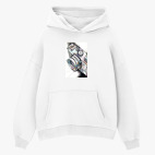 Толстовка худи оверсайз