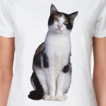 Женская футболка, белая