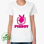 Женская футболка органик