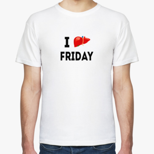 Футболка 'I Love Friday'