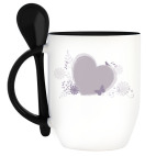 Кружка с ложкой