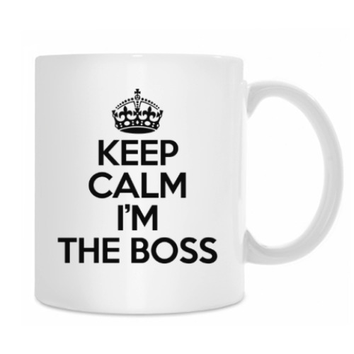 Кружка KEEP CALM I'M THE BOSS