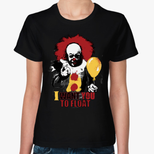 Женская футболка Clown It by Stephen King