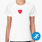 Женская спортивная футболка