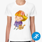 Женская спортивная футболка