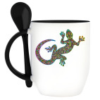 Цветная ящерица