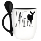 Кружка с ложкой