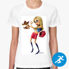 Женская спортивная футболка