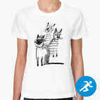 Женская спортивная футболка